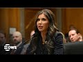 FULL PRESS CONFERENCE Kristi Noem Addresses Ongoing ICE Enforcement In NYC Amid Protests AC1F