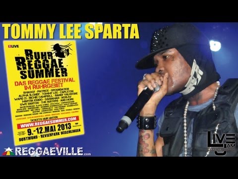 Tommy Lee Sparta @ Ruhr Reggae Summer in Dortmund, Germany 5/10/2013