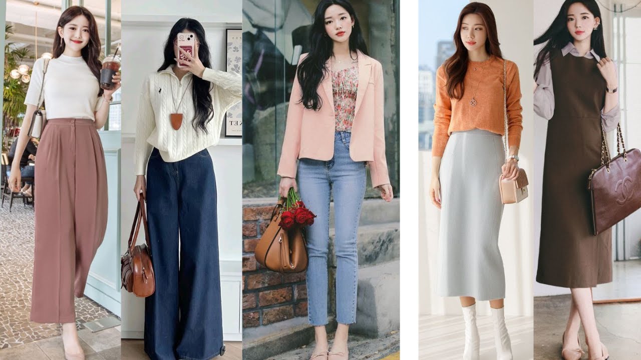 Latest girly outfits||2026 Korean style dress ideas||modern street dress ideas