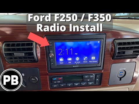 2005 - 2007 Ford F250 / F350 Radio Install