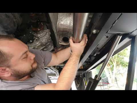 LEXUS GX460 DIY install CUSTOM MagnaFlow Overland Series Exhaust