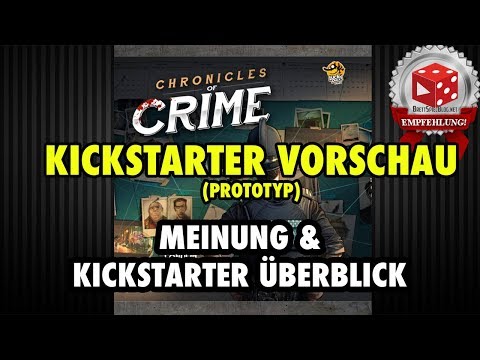 Chronicles of Crime: Meine Meinung & Kickstarter Überblick