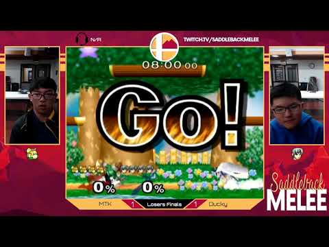 Saddleback Gaucho Gauntlet #1 - MTK (Fox) vs. Ducky (Marth): Losers Finals