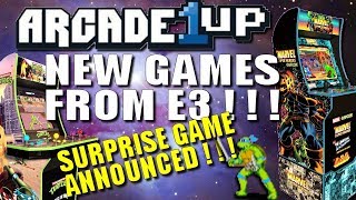 Arcade 1Up NEW Games Announced at E3 2019!