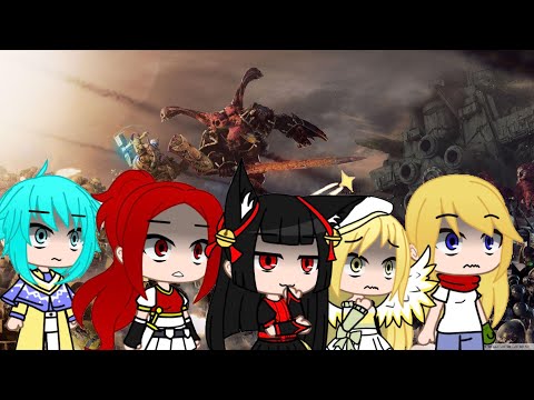 GATE + Laila React: Warhammer40k]Death korps of krieg