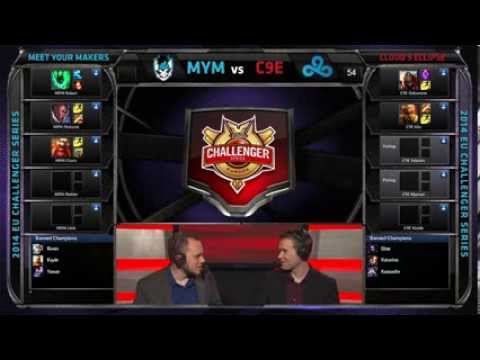 Cloud 9 Eclipse vs Meet Your Makers | Game 1 Semi Finals EU Challenger Series #1 | C9E vs MYM G1