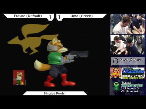 Mass Madness 30 SSBM - Future (Default Fox) vs. Uma (Green Fox) - Melee Pools
