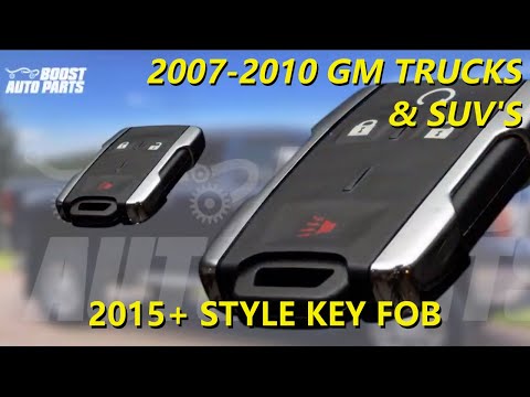 2015+ Style Chrome Key Fob Programming Guide for (2007-2010) GM Trucks - Boost Auto Parts