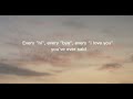 LIRIK LAGU VIRAL TIKTOK THOSE EYES New West Every Hi Every Bye
