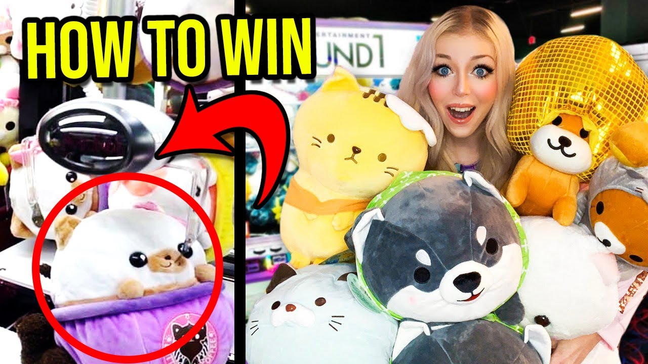 How To Win Arcade Claw Machines (*100% WIN RATE*) Arcade Hacks