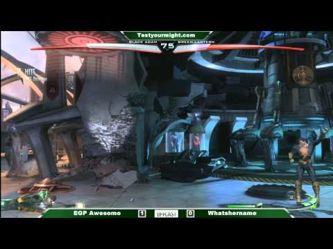 Injustice SoCal Release Day Tournament: EGP Awesomo Vs. Whatshername