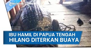 HEBOH!!! Jasad Manusia Ditemukan di Dalam Perut Buaya, Dikabarkan Ibu Hamil itu Sebelumnya Berenang
