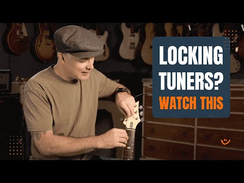 How to change strings on electric guitars (PRS/locking tuners/strat-style)