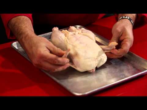 How to Tuck Chicken Wings for Baking : Dirty Recipes