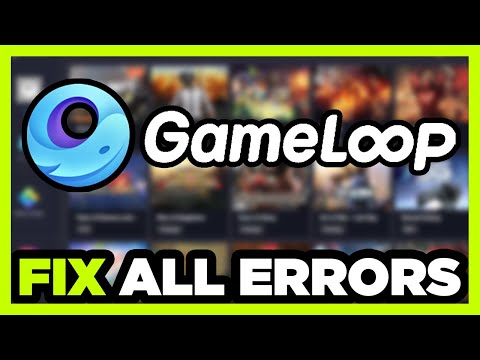 FIX GameLoop Crashing, Not Launching, Freezing, Stuck, Black Screen & Errors
