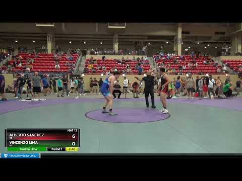 195 Lbs Quarterfinal - Alberto Sanchez, TX Vs Vincenzo Lima, IA 295b