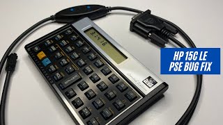 HP 15C LE PSE / Pause Bug Fix