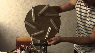 7-fold symmetrical gravity wheel with neolithium magnets (v1.2)