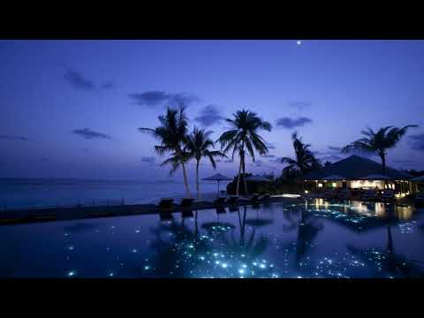 Pokemon Sun and Moon, Iki town night, beach ambiance