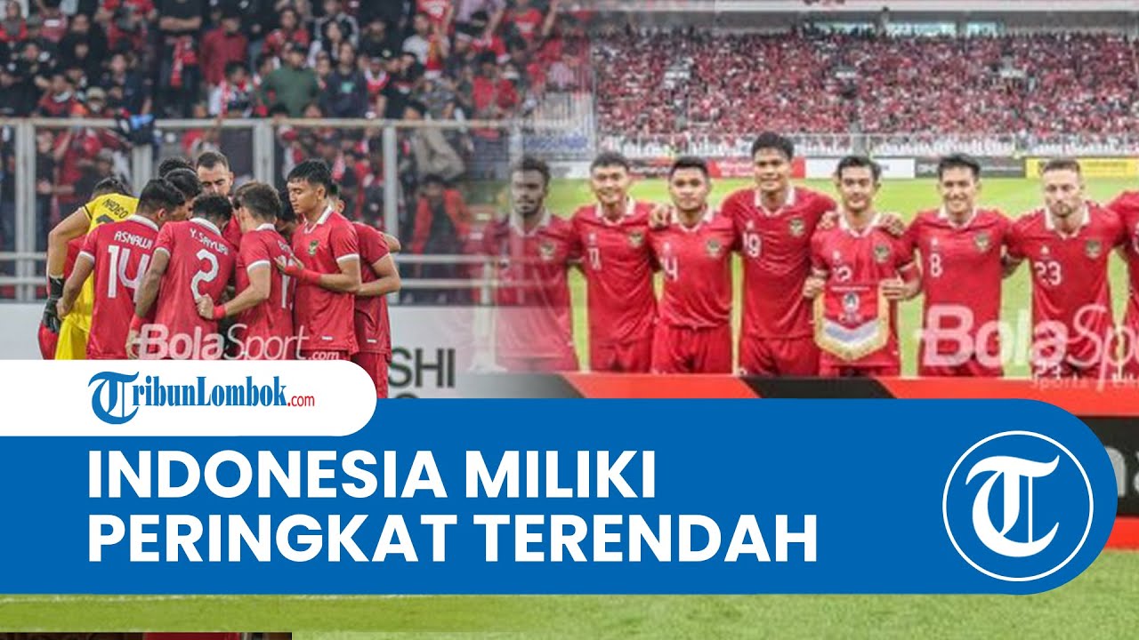Indonesia Miliki Peringkat FIFA yang Terendah di Antara Tim Semifinalis