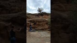 Video thumbnail de Un lloc en el meu cap, 7a+. El Cogul