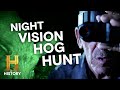 Swamp Mysteries Troy Goes Hog Hunting In The Dark Season 3