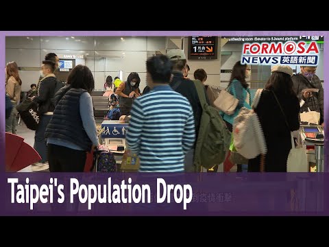 População de Taipei cairá para menos de 2,5 milhões em março: prefeito