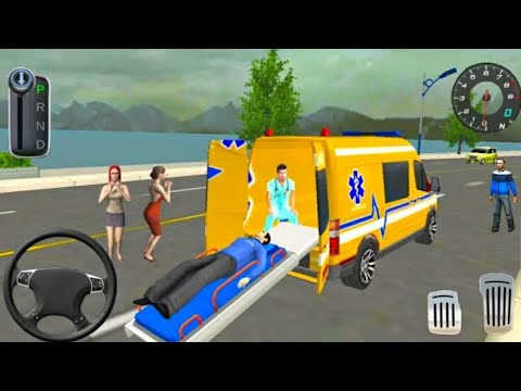 Roof Jumping Emergency Ambulance Simulator - Rescue Driving - Android Gameplay #4