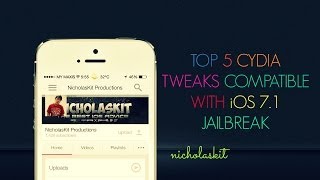 TOP 5 CYDIA TWEAKS COMPATIBLE WITH iOS 7.1.x JAILBREAK