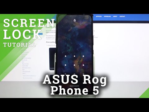 How to Set Up Screen Lock on ASUS Rog Phone 5 – Change Screen Lock