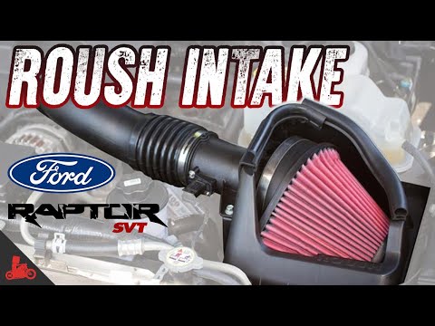 Ford F-150 Roush Cold Air Intake Install (Raptor 6.2L)