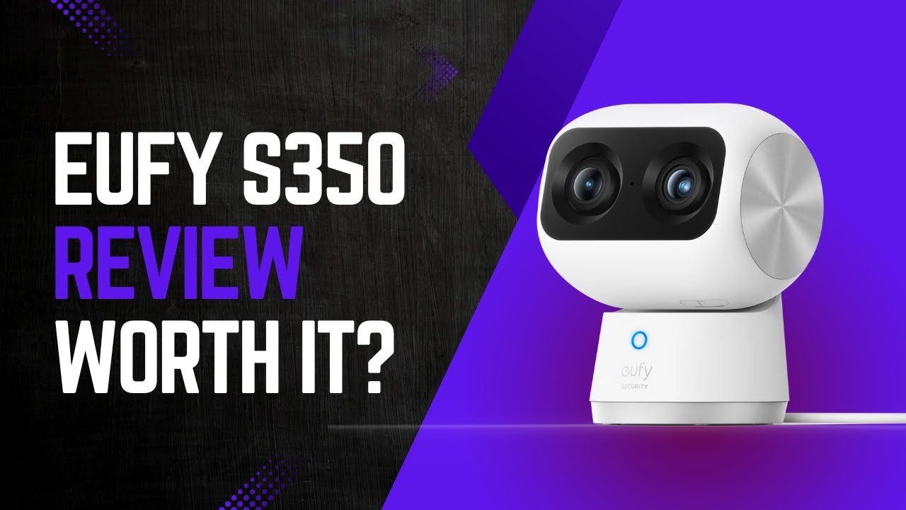 Miniatura da avaliação em vídeo de Câmera de Segurança Eufy S350 Interna 4K UHD PTZ