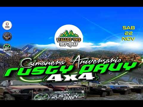 Invitación Aniversario Team Rusty Pavy 4x4 22N