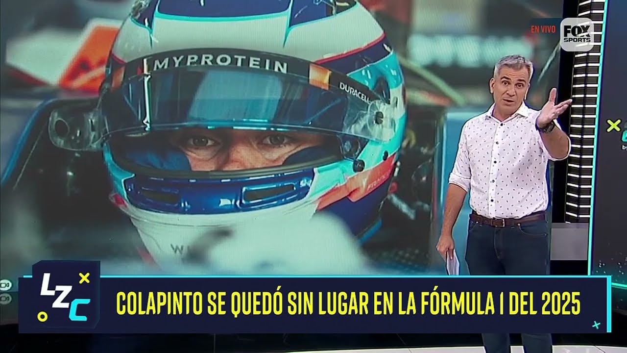 COLAPINTO SE QUEDÓ SIN BUTACA EN LA F1 #telemetricof1