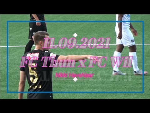 FC Thun ⚽ X  FC Wil ⚽　11.09.2021 Nikki Havenaar ニッキハーフナー