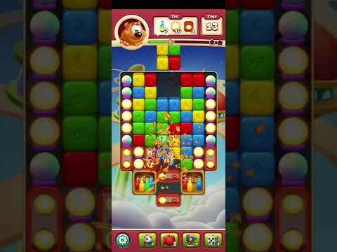 Toon blast 6037 (22 version, formerly 6039) no booster 3 stars