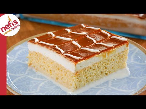 EASY TRES LECHES CAKE RECIPE | How to Make Three Milk Cake 💯