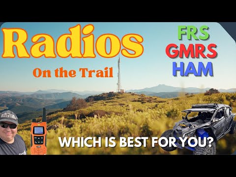 Welche Funkgeräte eignen sich am besten für den Trail – FRS, GMRS oder Amateurfunk?