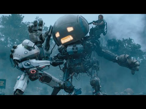 Keats in The Robots War - The Electric State Final Fight