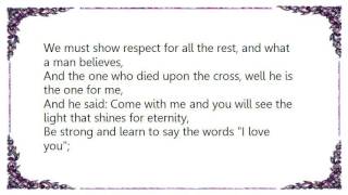 Chris de Burgh - The Words I Love You Lyrics