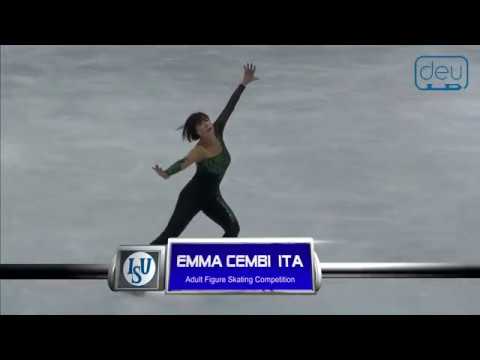 Emma Cembi. Oberstdorf 2018. Silver Ladies III FS. 15 place