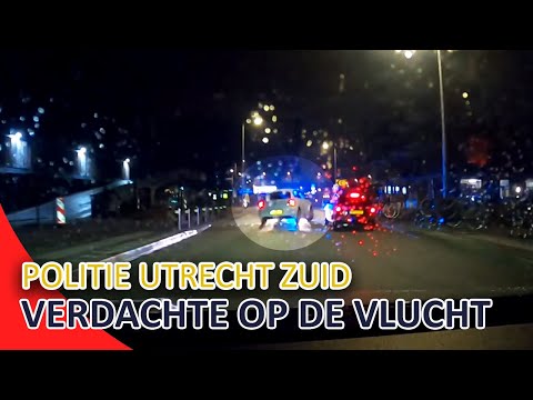 Politie Utrecht Zuid | Achtervolging | Verdachte gaat spookrijden | Aanhouding verdachte diefstal