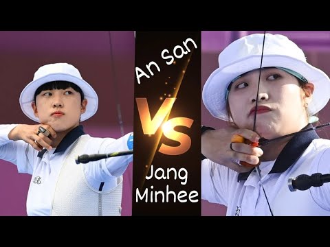An San vs Jang Minhee high thrilller match ||Archery lovers