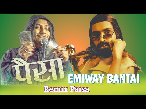 Paisa Song x Emiway Bantai  - Remix Paisa - Kushal Pokhrel - Hard Bass Dj Song  ( Djrupesh)
