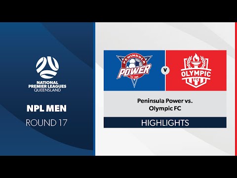 NPL Men R17 - Peninsula Power vs. Olympic FC Highlights
