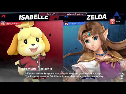 Lagspike 25 - Winners Quarters - TJ | Nery (Isabelle) vs SUGOI | Ven (Zelda)