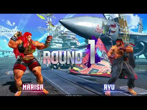 Muscle Giantess Marisa VS Dark Ryu - SF6 Ranked Match
