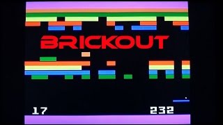Brickout on Intellivision Flashback