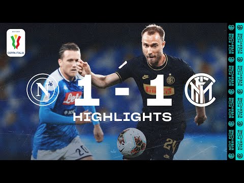 NAPOLI 1-1 INTER | COPPA ITALIA HIGHLIGHTS | Ospina denies an Inter comeback  😤⚫🔵