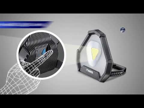 Projecteur de chantier LED - rechargeable - Work Flex Stadium Light VARTA